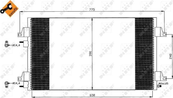 NRF 35447 - Kondensaator,kliimaseade onlydrive.pro