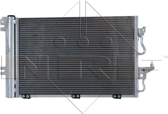 NRF 35555 - Condenser, air conditioning onlydrive.pro