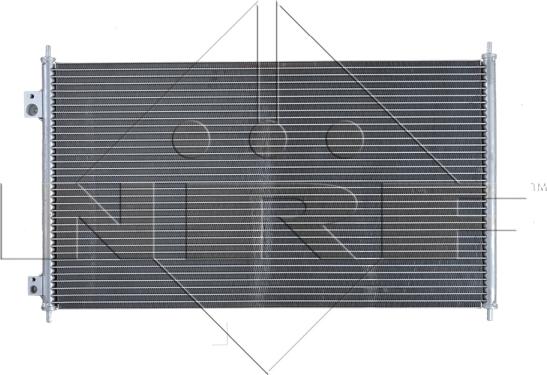 NRF 35663 - Condenser, air conditioning onlydrive.pro