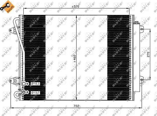 NRF 35613 - Kondensatorius, oro kondicionierius onlydrive.pro