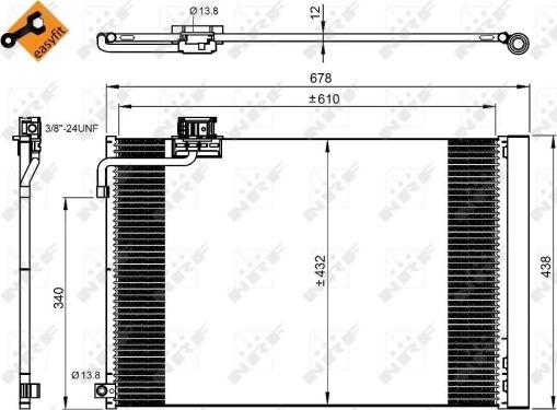 NRF 350214 - Kondensaator,kliimaseade onlydrive.pro