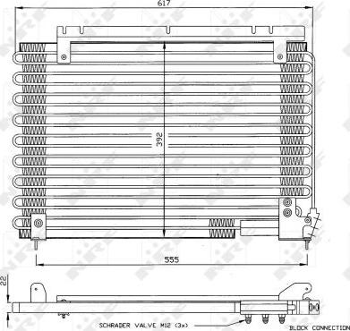 NRF 35191 - Kondensatorius, oro kondicionierius onlydrive.pro