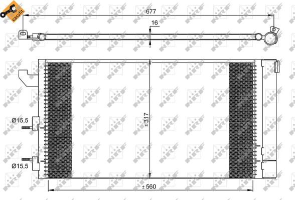 NRF 35883 - Kondensaator,kliimaseade onlydrive.pro