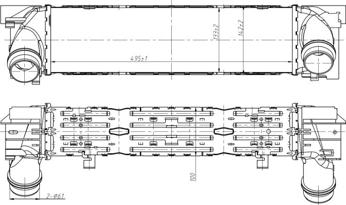 NRF 309097 - Kompressoriõhu radiaator onlydrive.pro