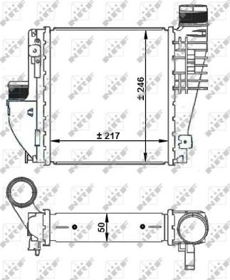 NRF 30924 - Intercooler, charger onlydrive.pro