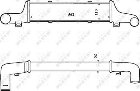 NRF 30419 - Intercooler, charger onlydrive.pro