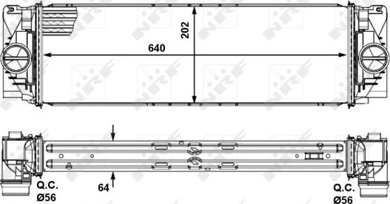 NRF 30505 - Välijäähdytin onlydrive.pro