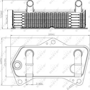 NRF 31188 - Oil Cooler, automatic transmission onlydrive.pro