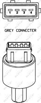 NRF 38928 - Pressure Switch, air conditioning onlydrive.pro