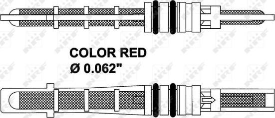 NRF 38208 - Expansion Valve, air conditioning onlydrive.pro