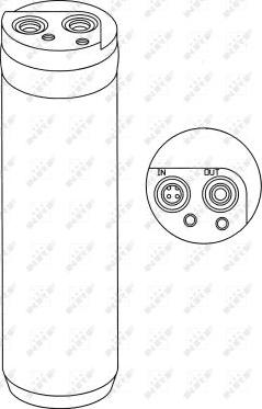 NRF 33191 - Dryer, air conditioning onlydrive.pro