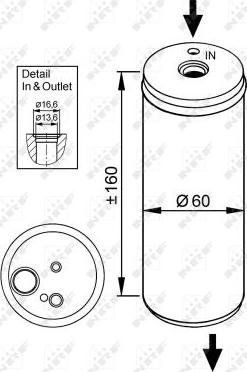 NRF 33114 - Dryer, air conditioning onlydrive.pro