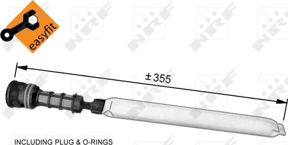 NRF 33344 - Kuivain, ilmastointilaite onlydrive.pro