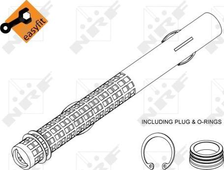 NRF 33363 - Džiovintuvas, oro kondicionierius onlydrive.pro