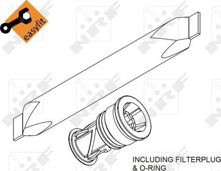 NRF 33370 - Sausinātājs, Kondicionieris onlydrive.pro