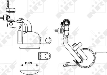 NRF 33290 - Džiovintuvas, oro kondicionierius onlydrive.pro