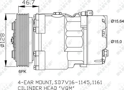 NRF 32489 - Компрессор кондиционера onlydrive.pro