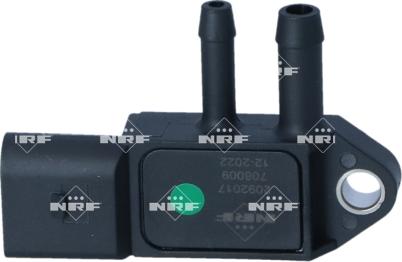 NRF 708009 - Devējs, Izplūdes gāzu spiediens onlydrive.pro