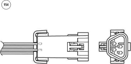 NTK 90814 - Oxygen, Lambda Sensor onlydrive.pro