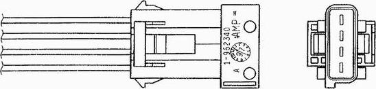 NTK 5737 - Oxygen, Lambda Sensor onlydrive.pro