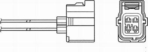 NTK 6397 - Oxygen, Lambda Sensor onlydrive.pro