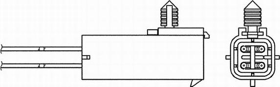 NTK 6380 - Oxygen, Lambda Sensor onlydrive.pro