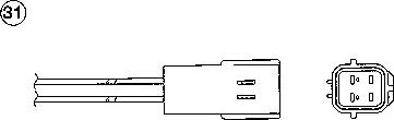 NTK 96165 - Oxygen, Lambda Sensor onlydrive.pro