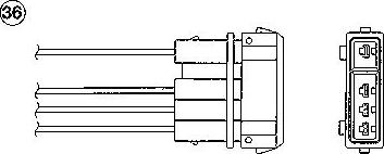 NTK 0254 - Oxygen, Lambda Sensor onlydrive.pro