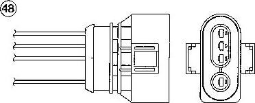 NTK 1620 - Oxygen, Lambda Sensor onlydrive.pro