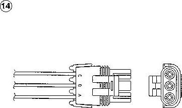 NTK 1861 - Oxygen, Lambda Sensor onlydrive.pro