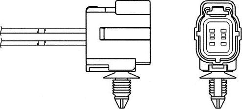 NTK 6408 - Oxygen, Lambda Sensor onlydrive.pro