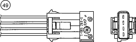 NTK 91942 - Oxygen, Lambda Sensor onlydrive.pro