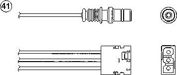 NTK 0444 - Oxygen, Lambda Sensor onlydrive.pro