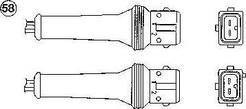 NTK 0201 - Oxygen, Lambda Sensor onlydrive.pro