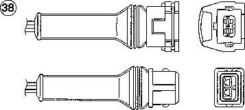 NTK 0218 - Oxygen, Lambda Sensor onlydrive.pro