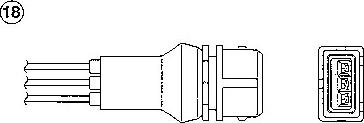NTK 1860 - Oxygen, Lambda Sensor onlydrive.pro
