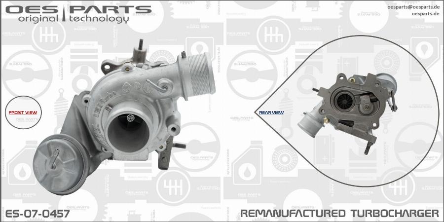 OES PARTS ES-07-0457 - Charger, charging system onlydrive.pro