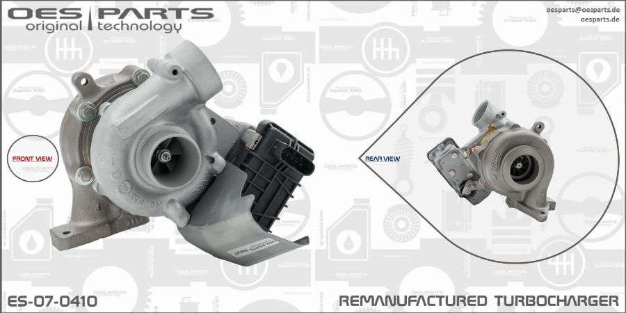 OES PARTS ES-07-0410 - Charger, charging system onlydrive.pro