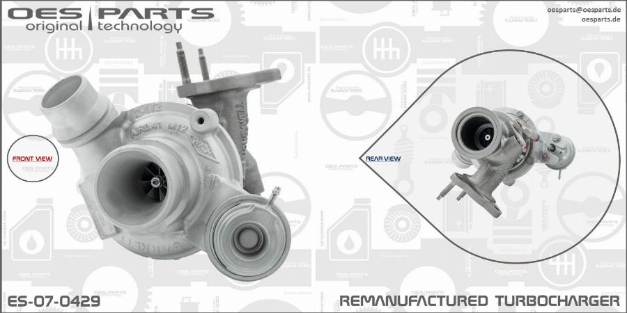 OES PARTS ES-07-0429 - Charger, charging system onlydrive.pro