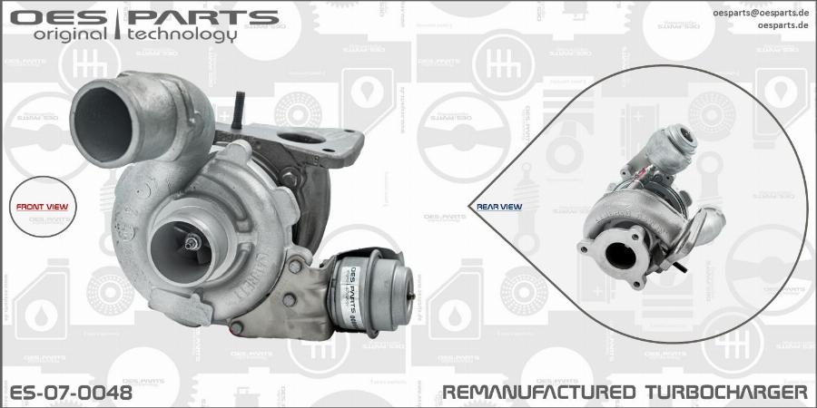 OES PARTS ES-07-0048 - Charger, charging system onlydrive.pro