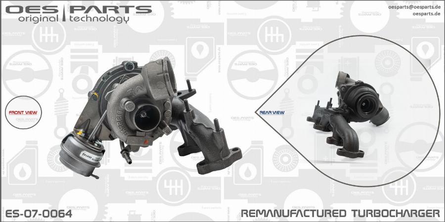 OES PARTS ES-07-0064 - Charger, charging system onlydrive.pro