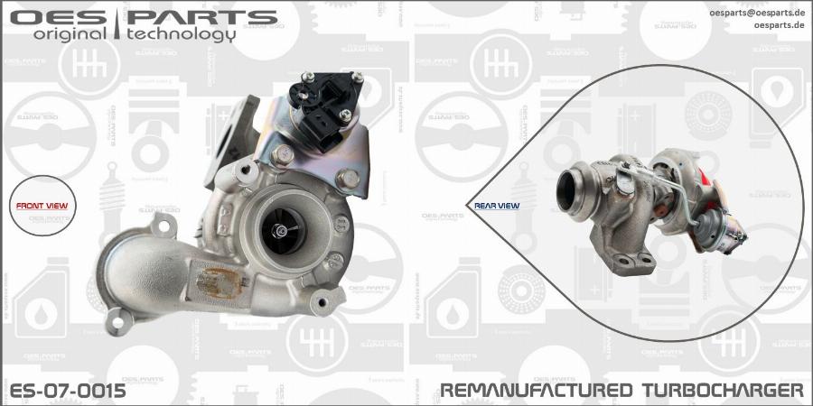 OES PARTS ES-07-0015 - Charger, charging system onlydrive.pro