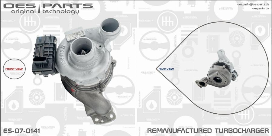 OES PARTS ES-07-0141 - Charger, charging system onlydrive.pro