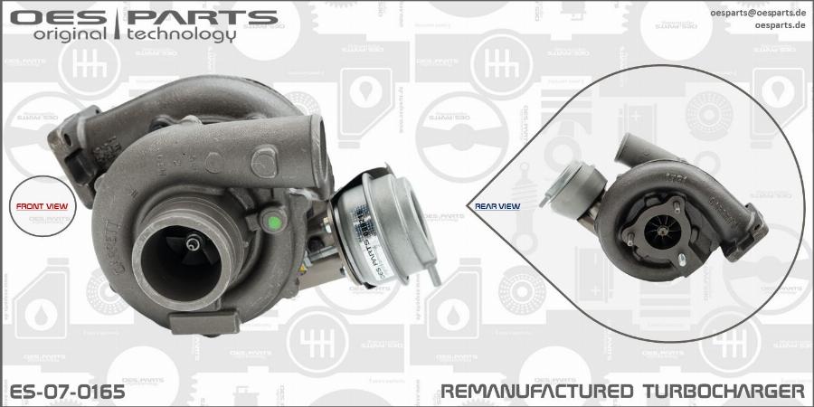 OES PARTS ES-07-0165 - Charger, charging system onlydrive.pro