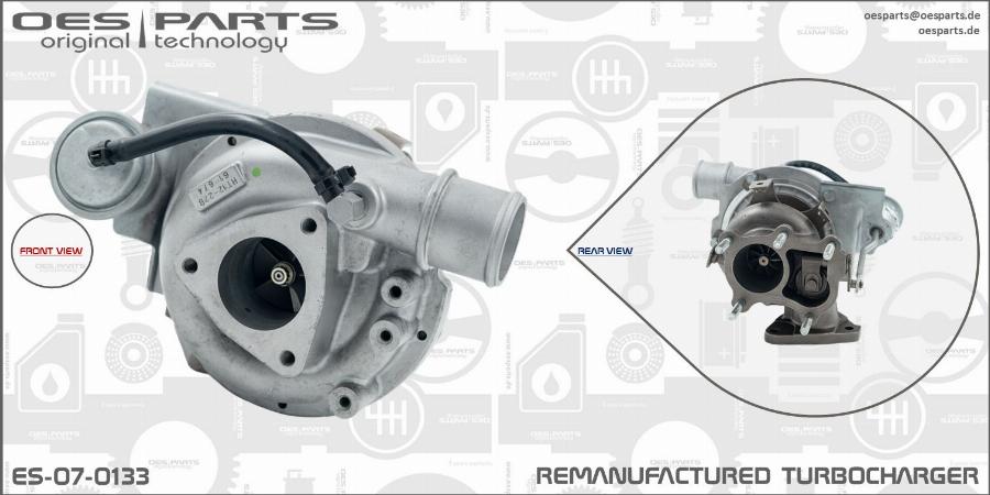 OES PARTS ES-07-0133 - Charger, charging system onlydrive.pro