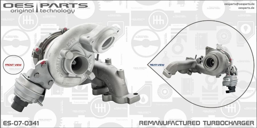 OES PARTS ES-07-0341 - Charger, charging system onlydrive.pro