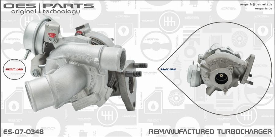 OES PARTS ES-07-0348 - Charger, charging system onlydrive.pro