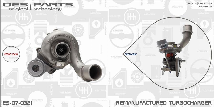 OES PARTS ES-07-0321 - Charger, charging system onlydrive.pro