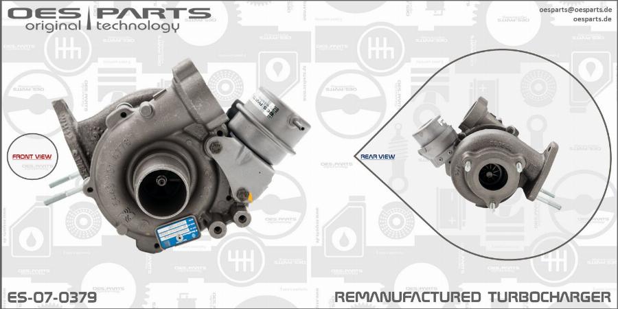 OES PARTS ES-07-0379 - Charger, charging system onlydrive.pro