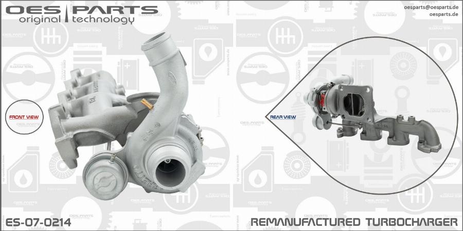 OES PARTS ES-07-0214 - Charger, charging system onlydrive.pro